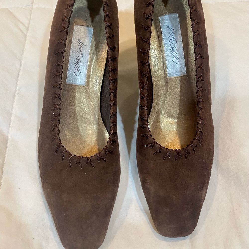 Lord and Taylor Marilyn Dark Brown Heels